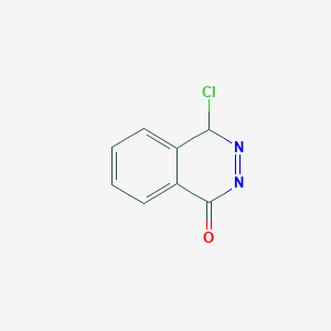 molecular formula C8H5ClN2O B12970976 4-Chloro-1(4H)-phthalazinone 