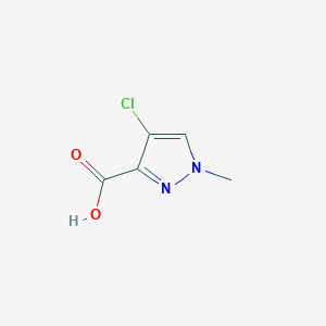 molecular formula C5H5ClN2O2 B1297098 4-Chloro-1-methyl-1H-pyrazole-3-carboxylic acid CAS No. 84547-85-3