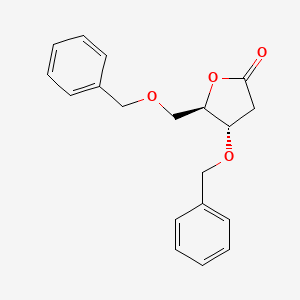 molecular formula C19H20O4 B12970995 3o,5o-Dibenzyl-2-deoxy-1,4-ribonolactone 