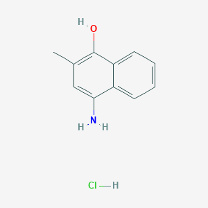 molecular formula C11H12ClNO B129710 Vitamin K5 hydrochloride CAS No. 130-24-5