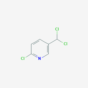 molecular formula C6H4Cl3N B1297100 2-Chloro-5-(dichloromethyl)pyridine CAS No. 72637-18-4