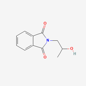 molecular formula C11H11NO3 B1297102 2-(2-Hydroxypropyl)-1H-isoindole-1,3(2H)-dione CAS No. 3700-55-8