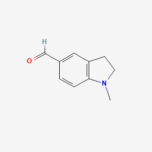 B1297105 1-Methylindoline-5-carbaldehyde CAS No. 60082-02-2