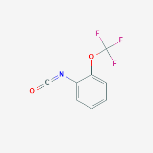 molecular formula C8H4F3NO2 B1297113 2-(Trifluoromethoxy)phenyl isocyanate CAS No. 182500-26-1