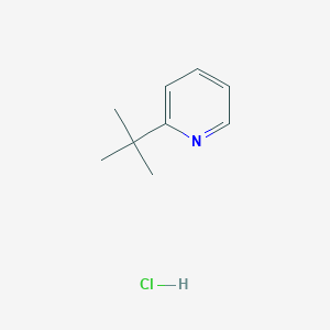 molecular formula C9H14ClN B12971151 2-(tert-Butyl)pyridine hydrochloride 