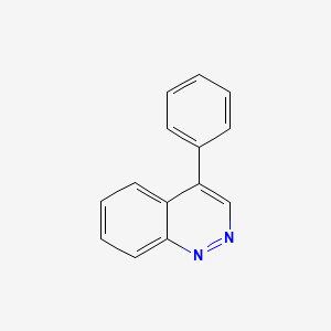 molecular formula C14H10N2 B1297119 4-Phenylcinnoline CAS No. 21874-06-6