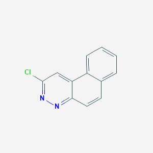 molecular formula C12H7ClN2 B12971372 2-Chlorobenzo[f]cinnoline 