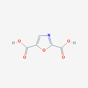 molecular formula C5H3NO5 B12971413 Oxazole-2,5-dicarboxylic acid 