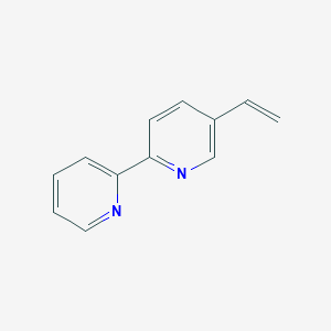 molecular formula C12H10N2 B12971622 5-Vinyl-2,2'-bipyridine 