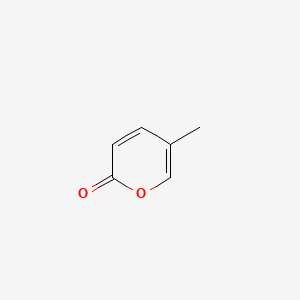 molecular formula C6H6O2 B12971684 5-methyl-2H-pyran-2-one 