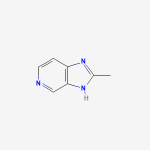 molecular formula C7H7N3 B1297169 2-Methyl-3H-imidazo[4,5-c]pyridine CAS No. 63604-59-1