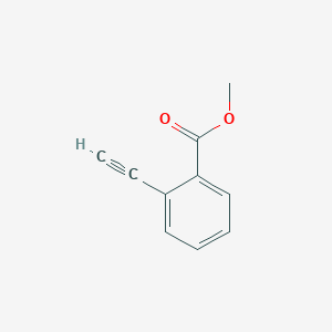 molecular formula C10H8O2 B1297170 Methyl 2-ethynylbenzoate CAS No. 33577-99-0