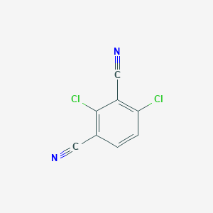 molecular formula C8H2Cl2N2 B012972 2,4-Dichloroisophthalonitrile CAS No. 19846-21-0