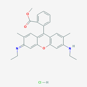 molecular formula C27H29ClN2O3 B12972098 Basic Red 
