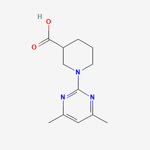 1-(4,6-Dimethylpyrimidin-2-yl)piperidine-3-carboxylic acid