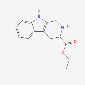 2,3,4,9-Tetrahydro-1H-beta-carboline-3-carboxylic acid ethyl ester