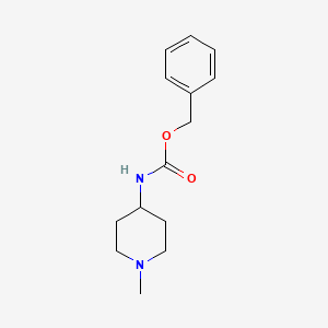 molecular formula C14H20N2O2 B12972249 Benzyl (1-methylpiperidin-4-yl)carbamate 