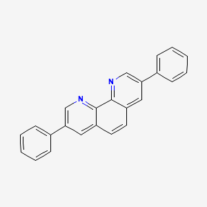 molecular formula C24H16N2 B12972447 3,8-Diphenyl-1,10-phenanthroline 
