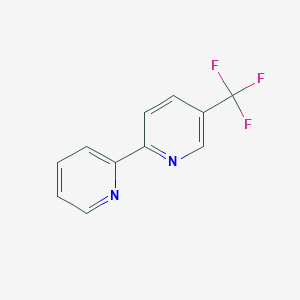 molecular formula C11H7F3N2 B12972484 5-Trifluoromethyl-2,2'-bipyridine 