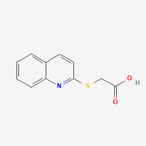 (Quinolin-2-ylsulfanyl)-acetic acid