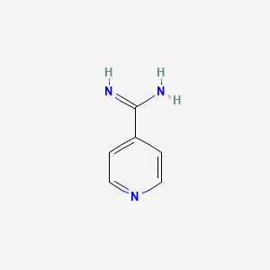 molecular formula C6H7N3 B1297283 Isonicotinamidine CAS No. 33278-46-5