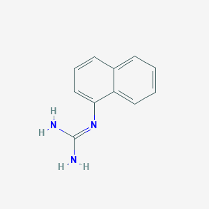 molecular formula C11H11N3 B1297284 N-Naphthalen-1-ylguanidine CAS No. 46273-15-8