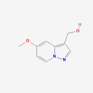 molecular formula C9H10N2O2 B12972879 (5-Methoxypyrazolo[1,5-a]pyridin-3-yl)methanol 