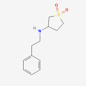 3-(Phenethylamino)tetrahydrothiophene 1,1-dioxide