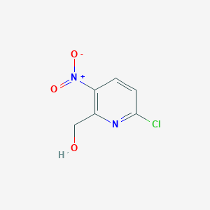 molecular formula C6H5ClN2O3 B12973109 (6-Chloro-3-nitropyridin-2-yl)methanol CAS No. 1204400-59-8