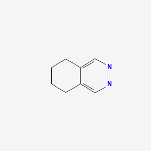 molecular formula C8H10N2 B12973233 5,6,7,8-Tetrahydrophthalazine 