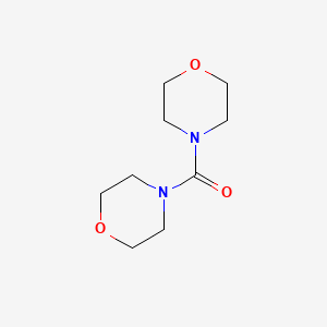 molecular formula C9H16N2O3 B1297325 Dimorpholinomethanone CAS No. 38952-62-4