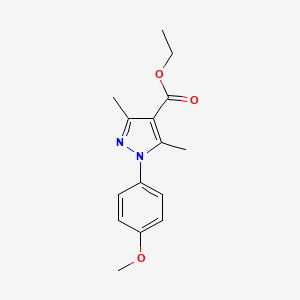 Ethyl 1-(4-methoxyphenyl)-3,5-dimethyl-1H-pyrazole-4-carboxylate