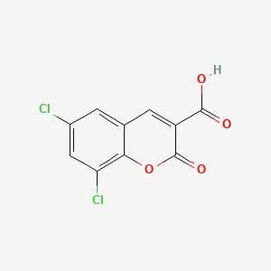 molecular formula C10H4Cl2O4 B1297342 6,8-Dichloro-2-oxo-2H-chromene-3-carboxylic acid CAS No. 2199-86-2