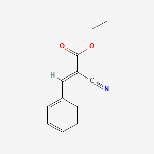 molecular formula C12H11NO2 B1297373 Ethyl benzylidenecyanoacetate CAS No. 2025-40-3