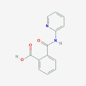 molecular formula C13H10N2O3 B1297385 2-(Pyridin-2-ylcarbamoyl)benzoic acid CAS No. 19357-10-9