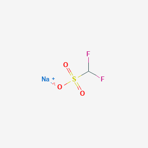 molecular formula CHF2NaO3S B12973892 Sodium difluoromethanesulfonate 