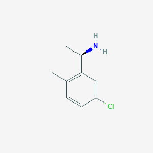 molecular formula C9H12ClN B12973958 (R)-1-(5-Chloro-2-methylphenyl)ethanamine 