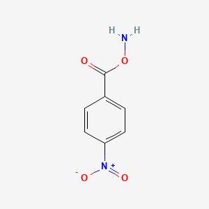 molecular formula C7H6N2O4 B1297418 O-(4-Nitrobenzoyl)hydroxylamine CAS No. 35657-36-4