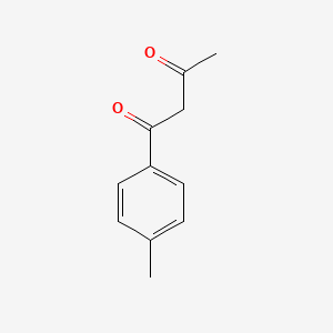 molecular formula C11H12O2 B1297432 1-(4-Methylphenyl)butane-1,3-dione CAS No. 4023-29-4