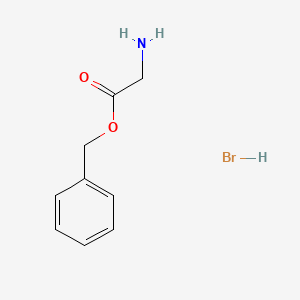 molecular formula C9H12BrNO2 B12974360 Benzyl glycinate hydrobromide 