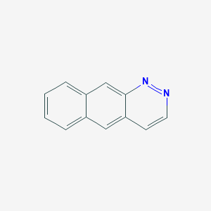 molecular formula C12H8N2 B12974435 Benzo[g]cinnoline CAS No. 260-37-7