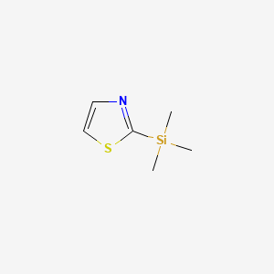 molecular formula C6H11NSSi B1297445 2-(Trimethylsilyl)thiazole CAS No. 79265-30-8