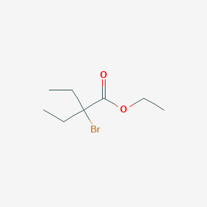 molecular formula C8H15BrO2 B129745 ETHYL alpha-BROMODIETHYLACETATE CAS No. 6937-28-6