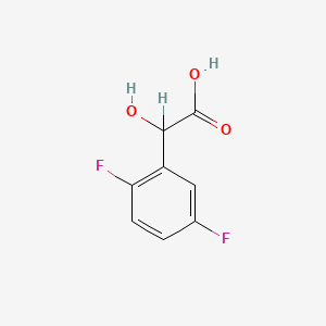 molecular formula C8H6F2O3 B1297450 2,5-Difluoromandelic acid CAS No. 207853-61-0