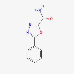 5-Phenyl-1,3,4-oxadiazole-2-carboxamide
