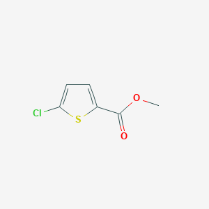 molecular formula C6H5ClO2S B1297461 Methyl 5-chlorothiophene-2-carboxylate CAS No. 35475-03-7