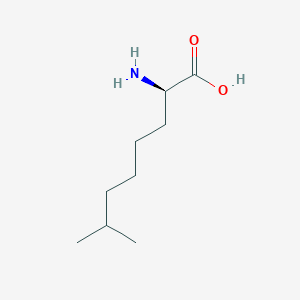 molecular formula C9H19NO2 B12974634 (R)-2-Amino-7-methyloctanoic acid 
