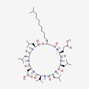 molecular formula C53H93N7O13 B1297464 Surfactin CAS No. 24730-31-2