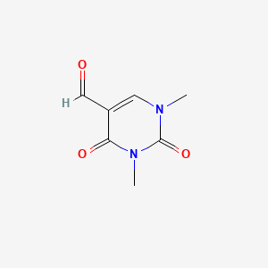 molecular formula C7H8N2O3 B1297471 1,3-Dimethyluracil-5-carboxaldehyde CAS No. 4869-46-9