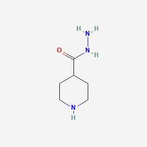 molecular formula C6H13N3O B1297472 Piperidine-4-carbohydrazide CAS No. 42596-58-7